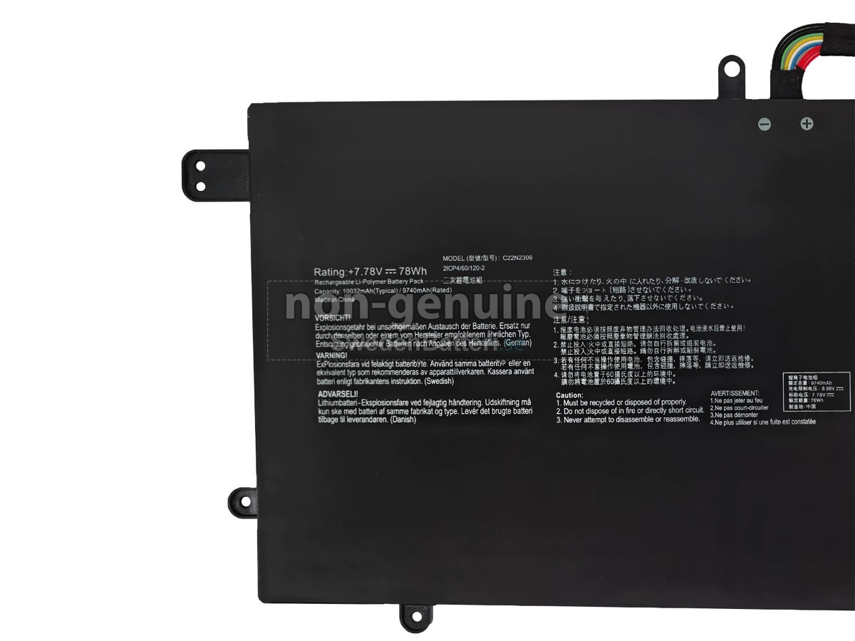 batteri till Asus TUF GAMING A14 FA401WV-RG066