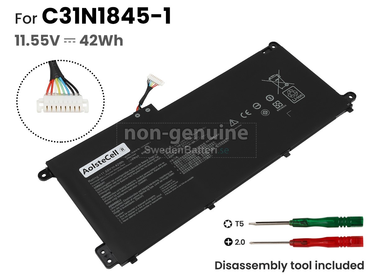 batteri till Asus Chromebook Flip C436FFA