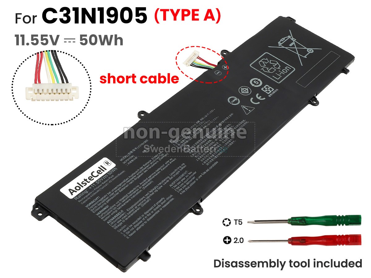 batteri till Asus VivoBook S15 M533IA-BQ096