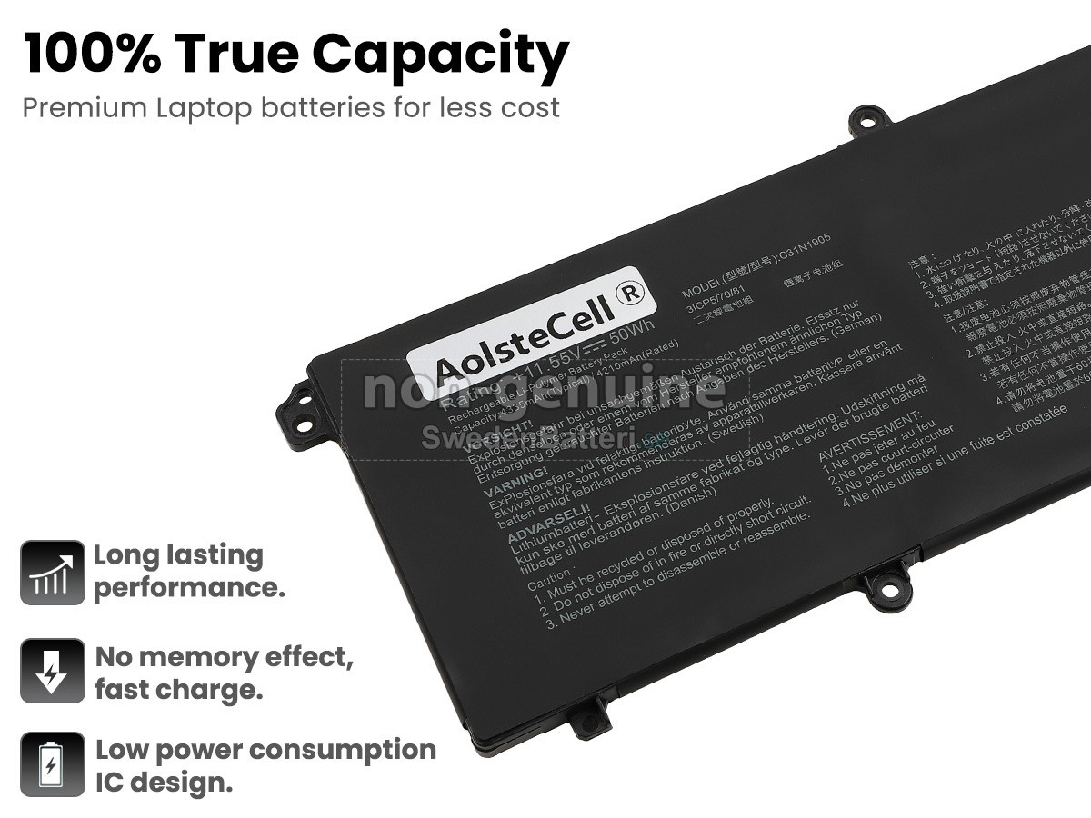 batteri till Asus VivoBook S15 M533IA-BQ096
