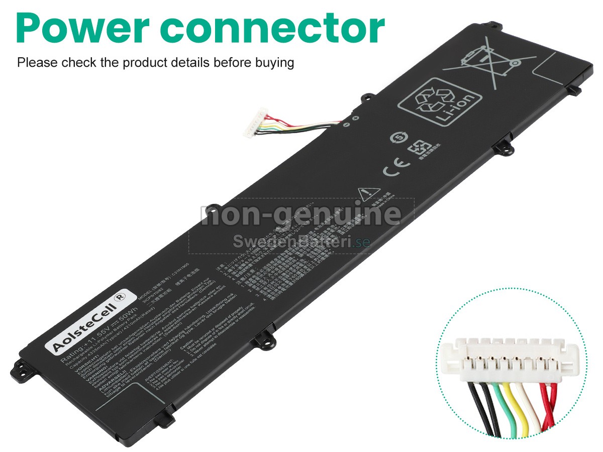 batteri till Asus VivoBook 15 X1504ZA