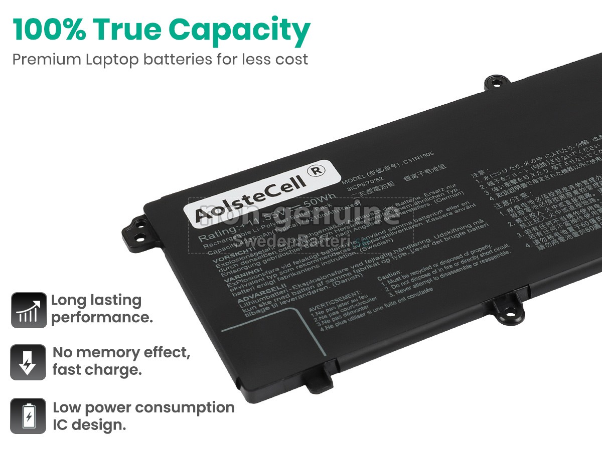 batteri till Asus VivoBook 15 X1504ZA