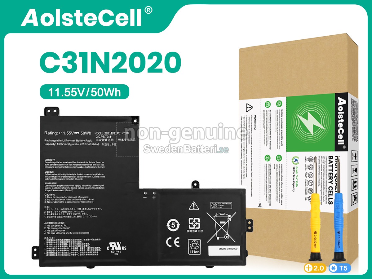 batteri till Asus Chromebook Flip CM1 CM1400FXA-EC0046