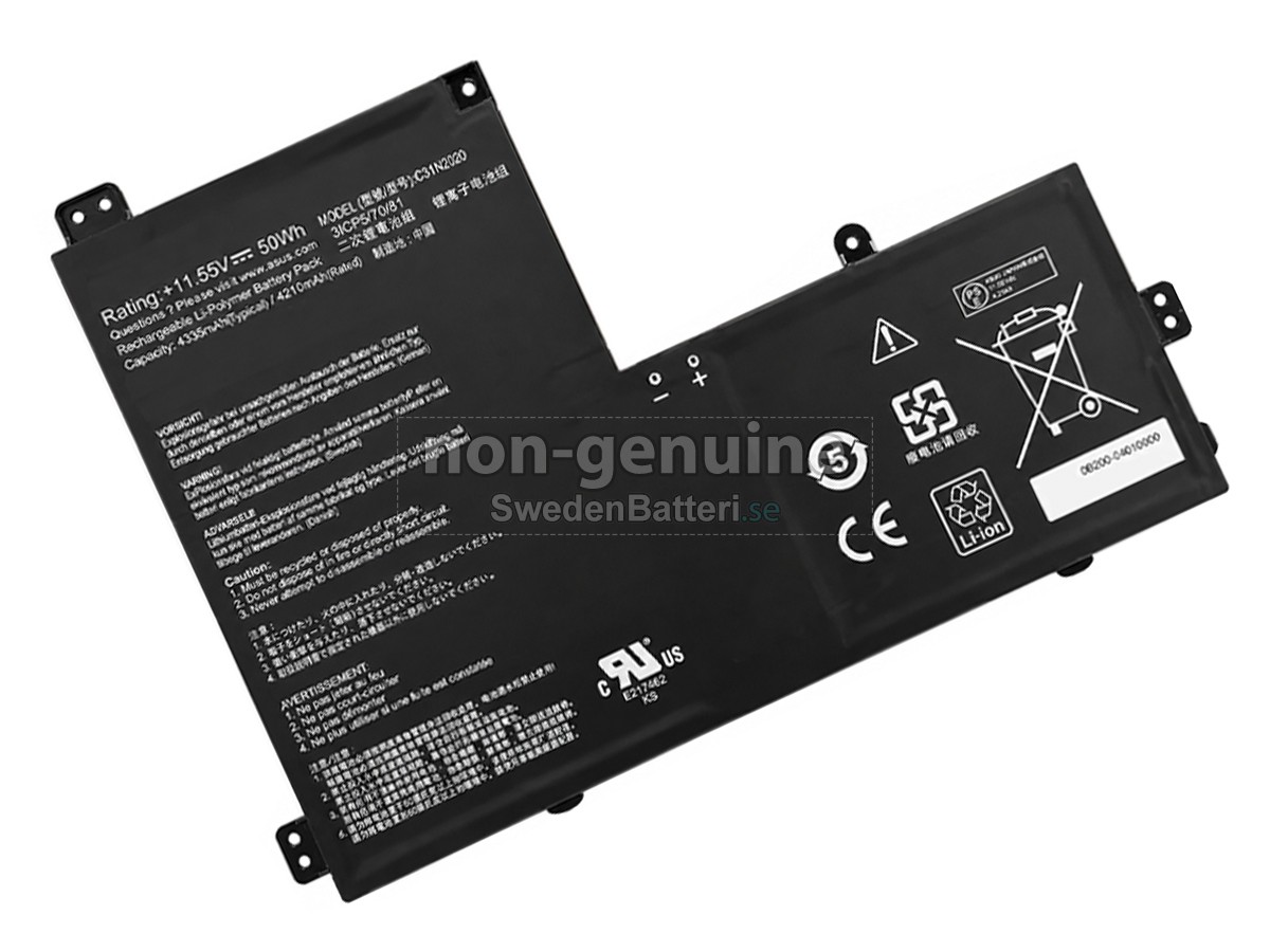 batteri till Asus Chromebook Flip CM1 CM1400FXA-EC0046