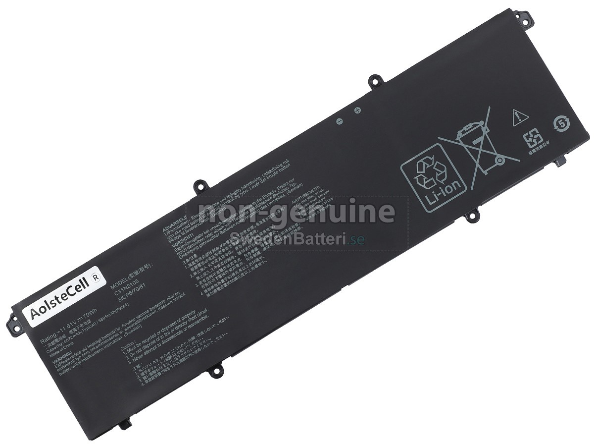 batteri till Asus VivoBook M1503QA-ES74