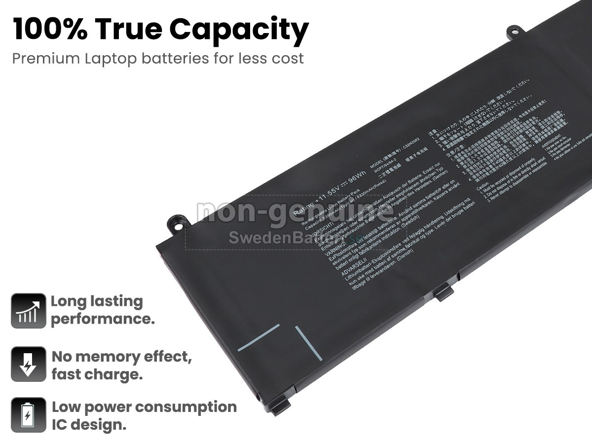batteri till Asus ZenBook Flip 15 UX564EI-EZ006R