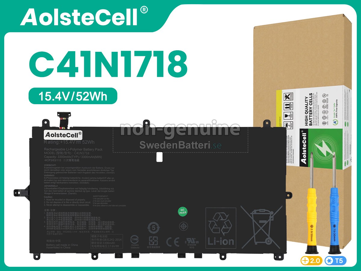 batteri till Asus NOVAGO TP370QL-4G64G