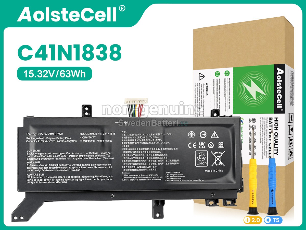 batteri till Asus C41N1838