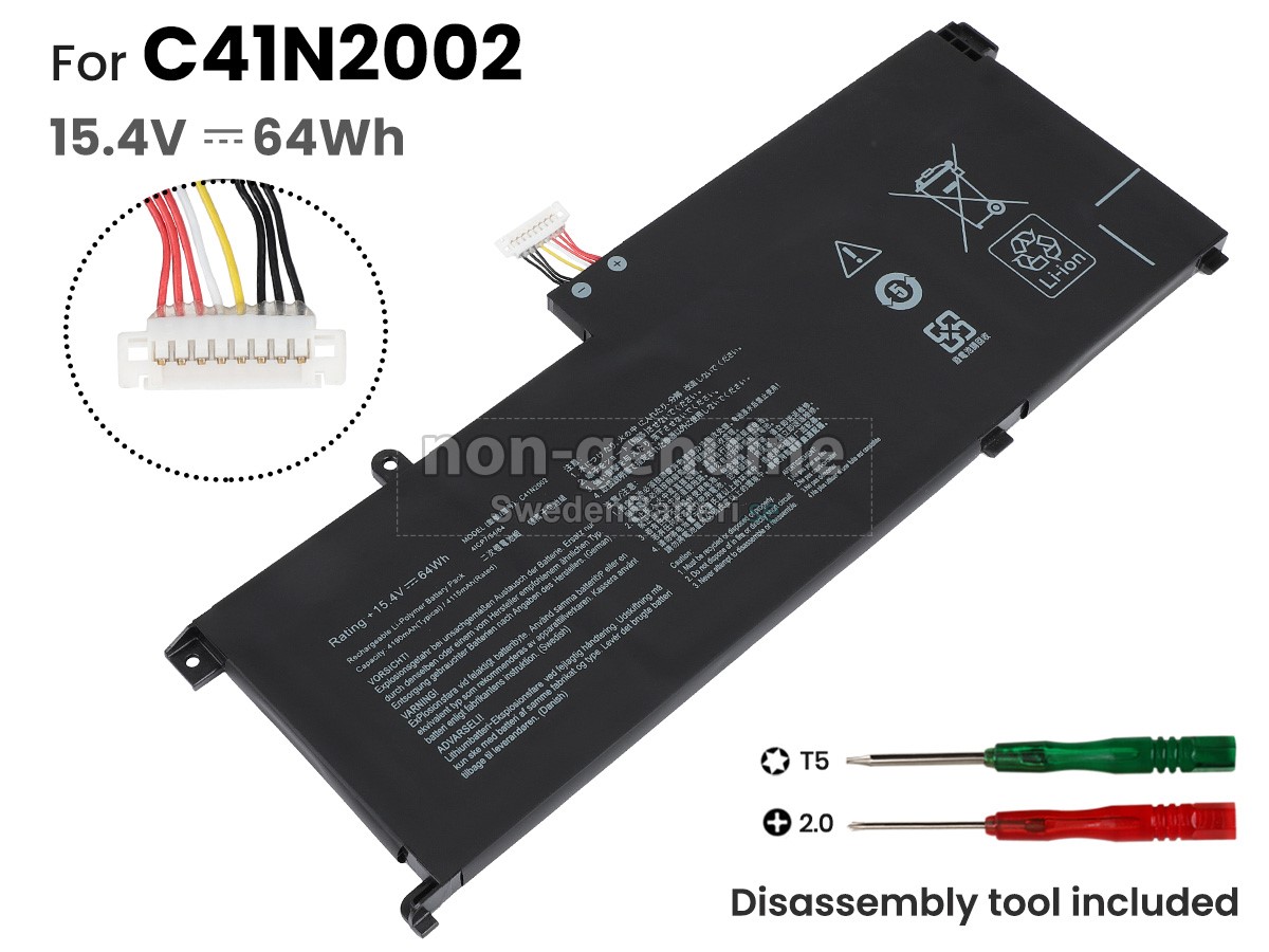 batteri till Asus ZenBook Pro 15 UM535QE-KJ196W