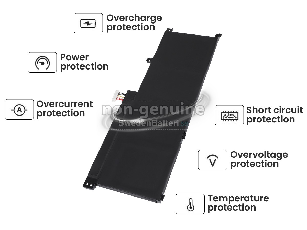 batteri till Asus ZenBook 15 BX535LH-BO241R