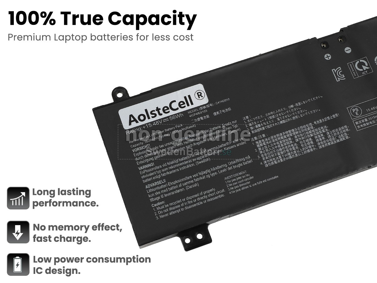 batteri till Asus TUF GAMING A15 FA507RC-HN047