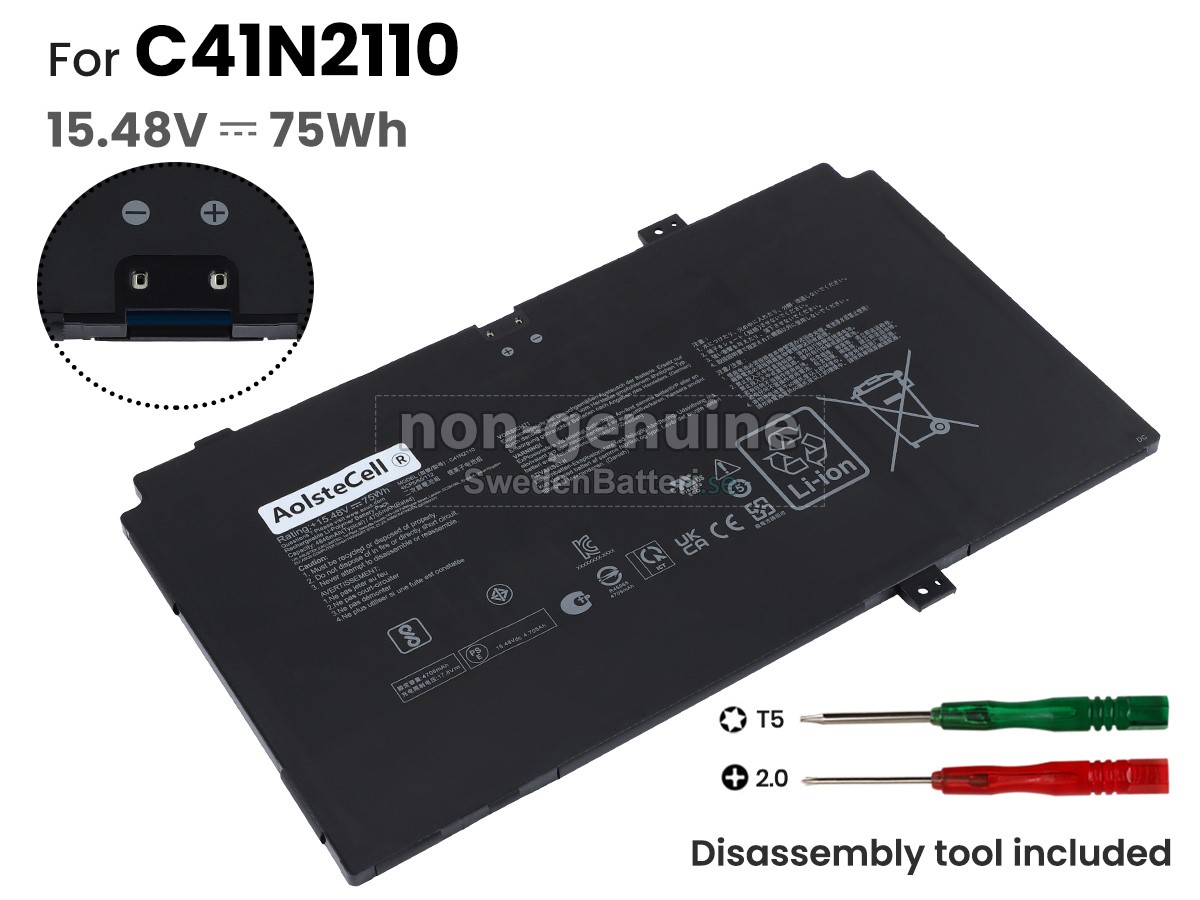 batteri till Asus 0B200-04220000