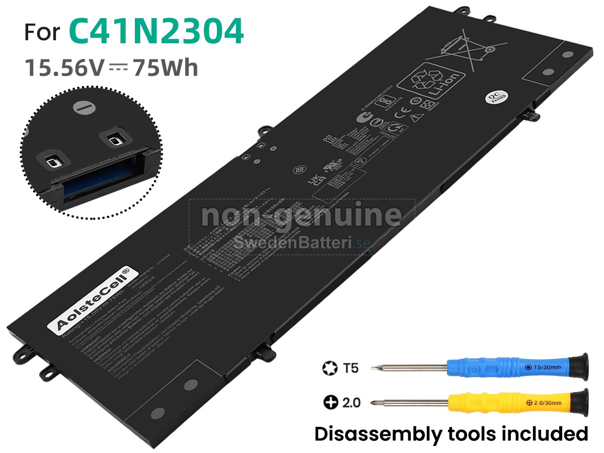 batteri till Asus VivoBook S 16 OLED M5606UA-DS96