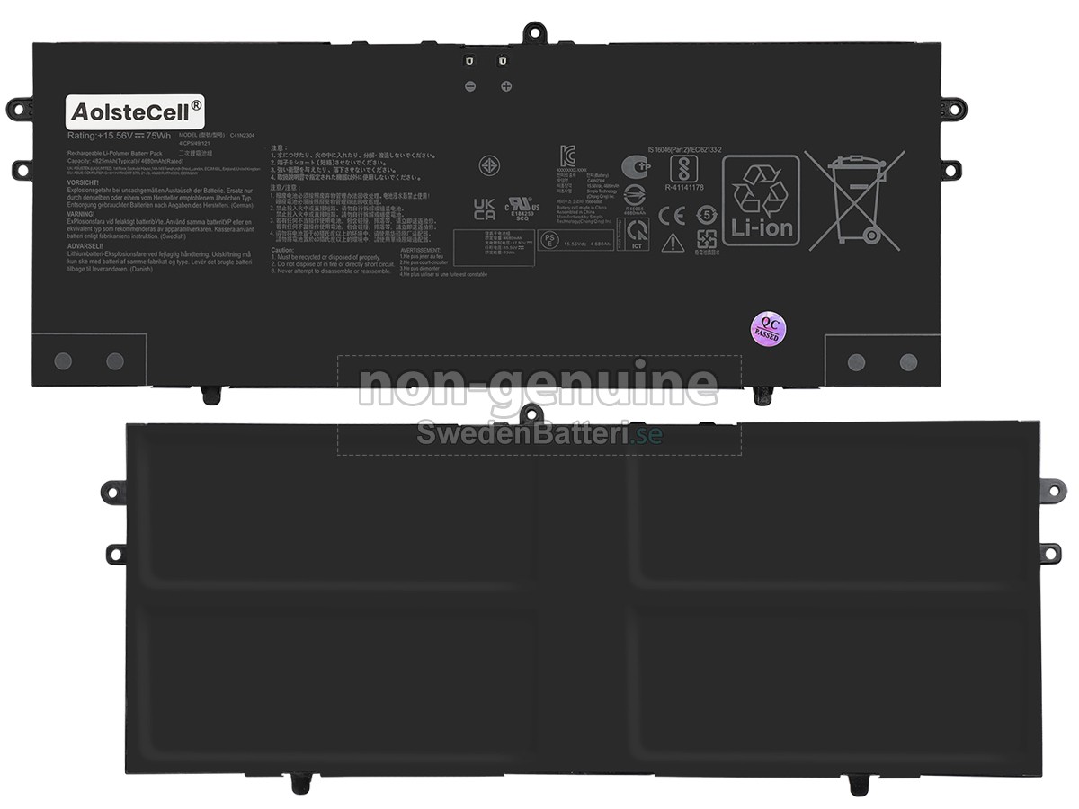 batteri till Asus VivoBook S 16 OLED M5606UA-DS96