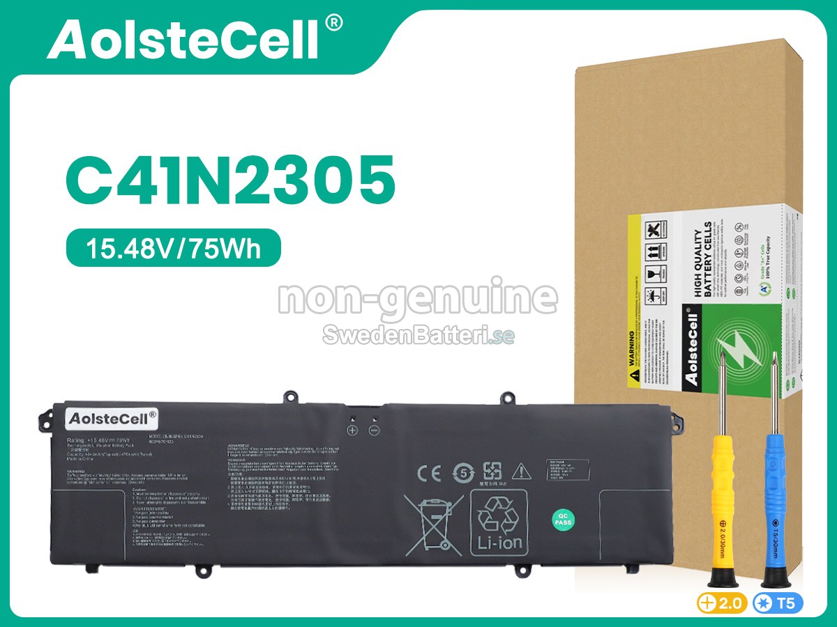 batteri till Asus VivoBook Pro 15 OLED N6506CU-MA040WS