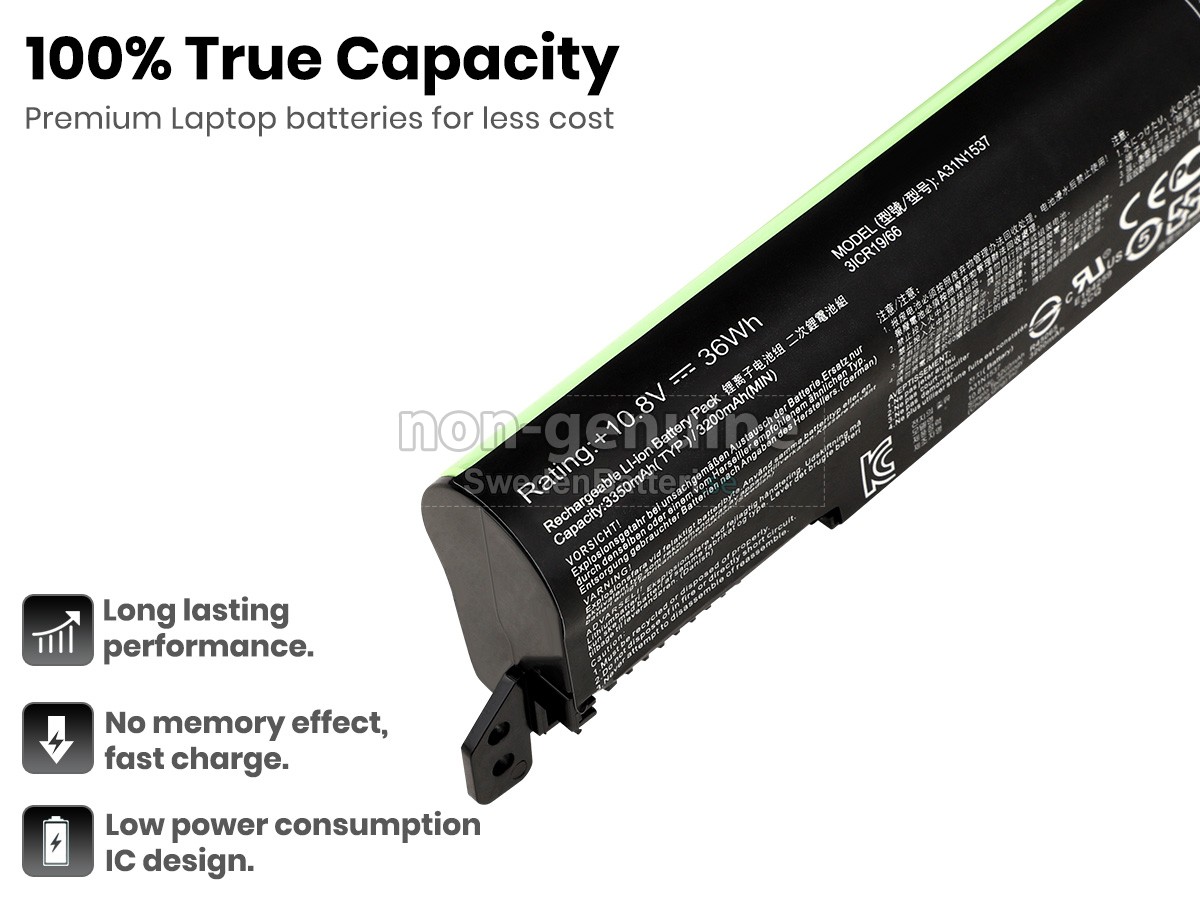batteri till Asus X441MA