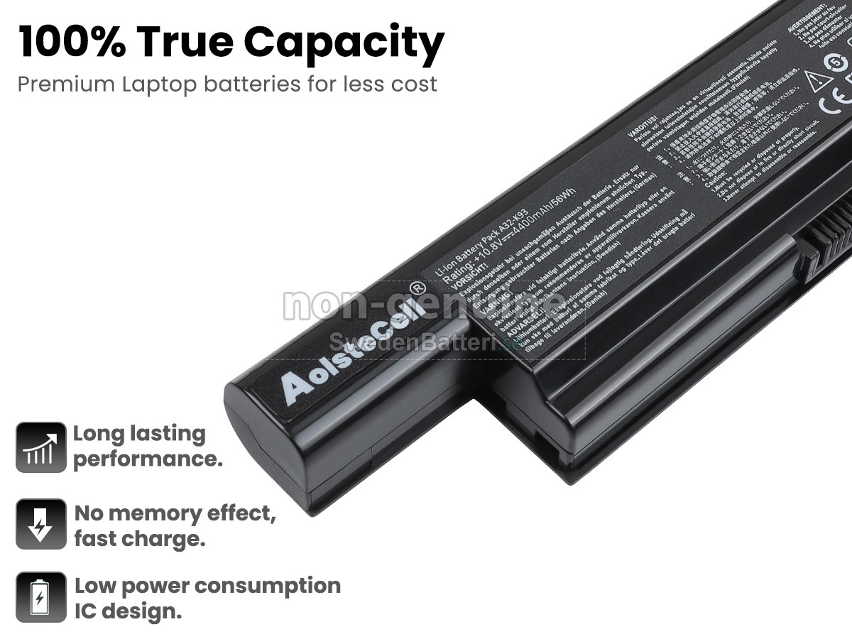 batteri till Asus A95