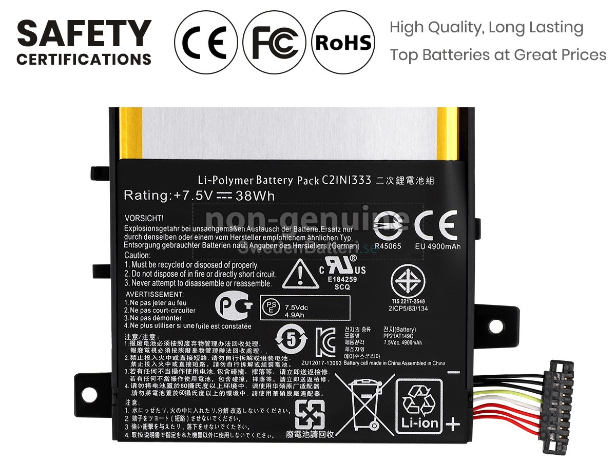 batteri till Asus Transformer Flip TP550LA