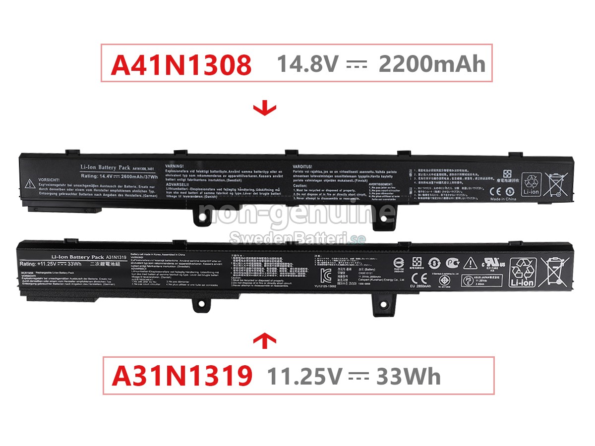 batteri till Asus X551MA-SX206H