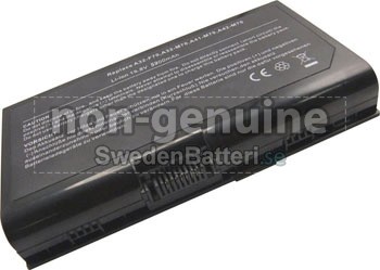 4400mAh Asus M70SR laptop batteri från Sverige