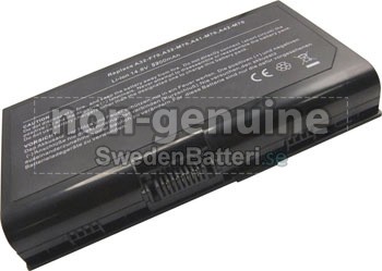 4400mAh Asus N90SC-UZ008V laptop batteri från Sverige