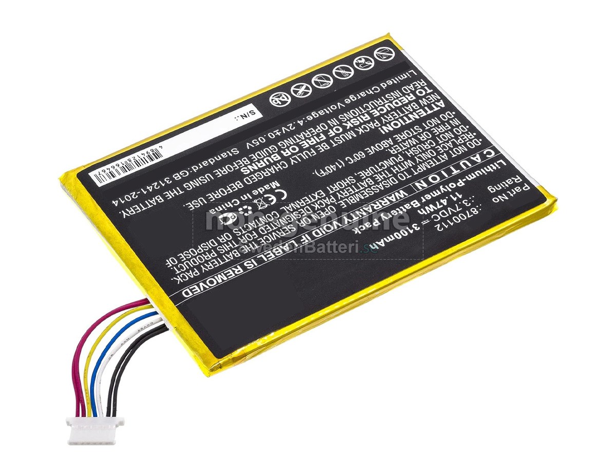 batteri till Bang Olufsen 8700112