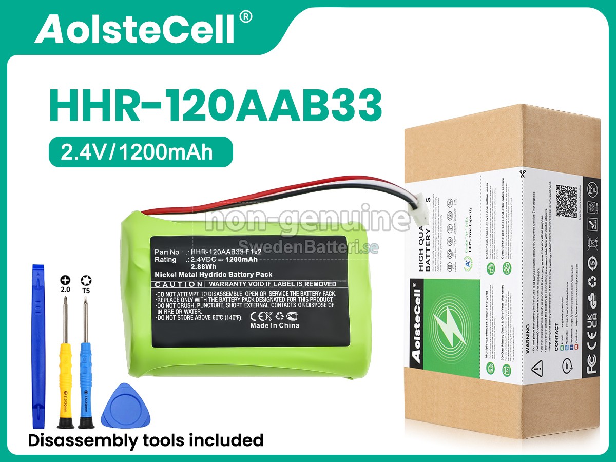 batteri till Bang Olufsen HHR-120AAB33