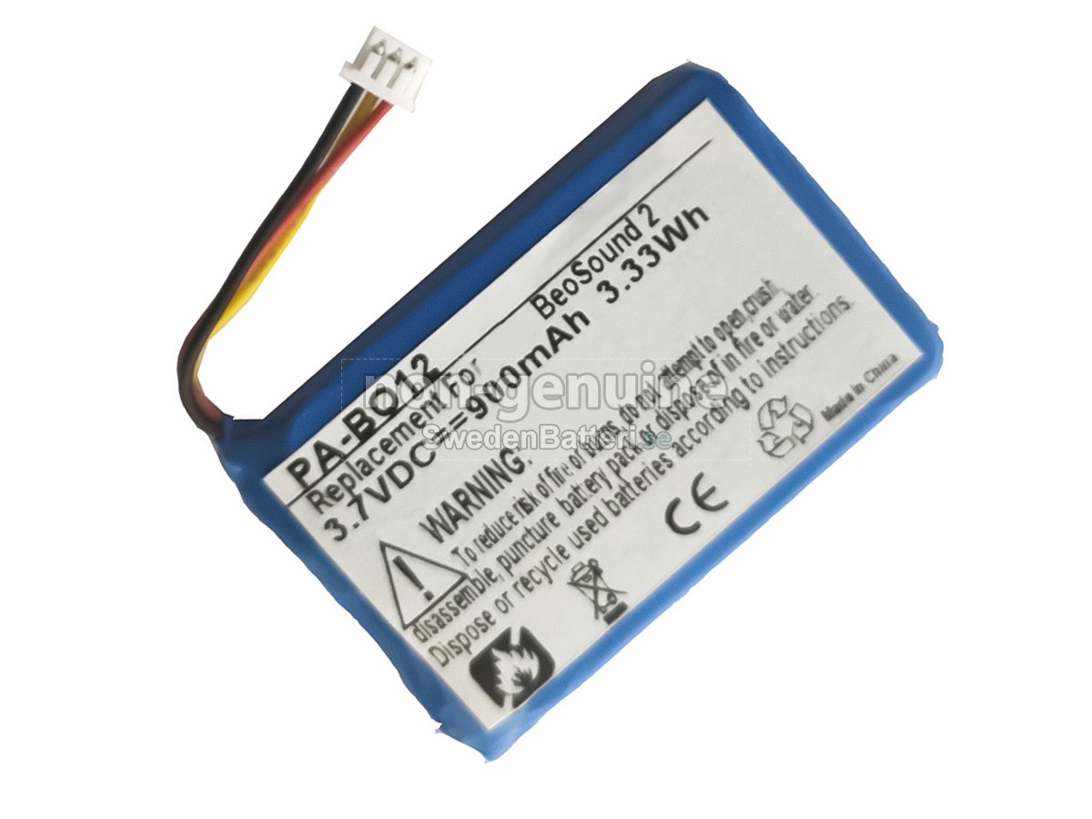 batteri till Bang Olufsen PA-BO12