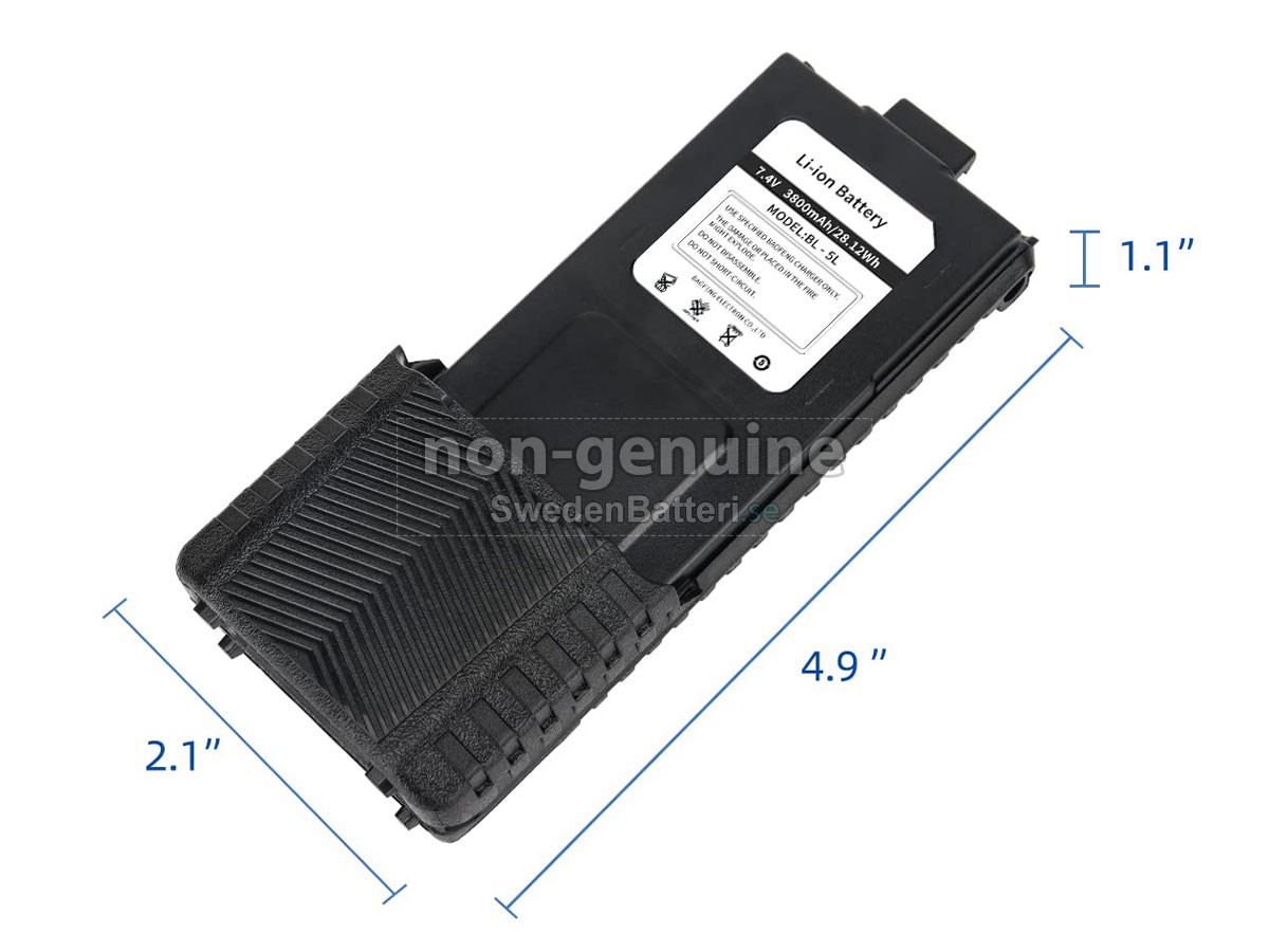 batteri till Baofeng RD-5R