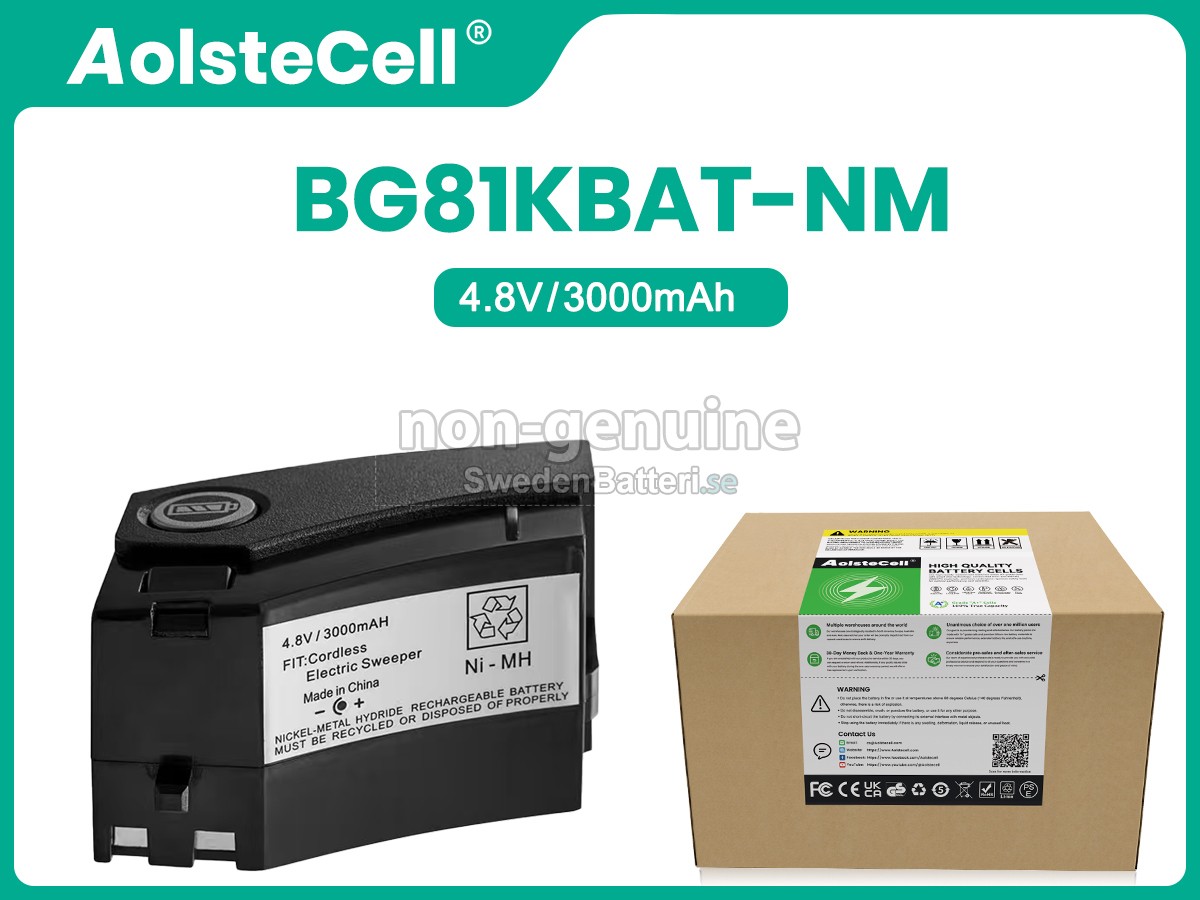 batteri till Bissell BG9100NM