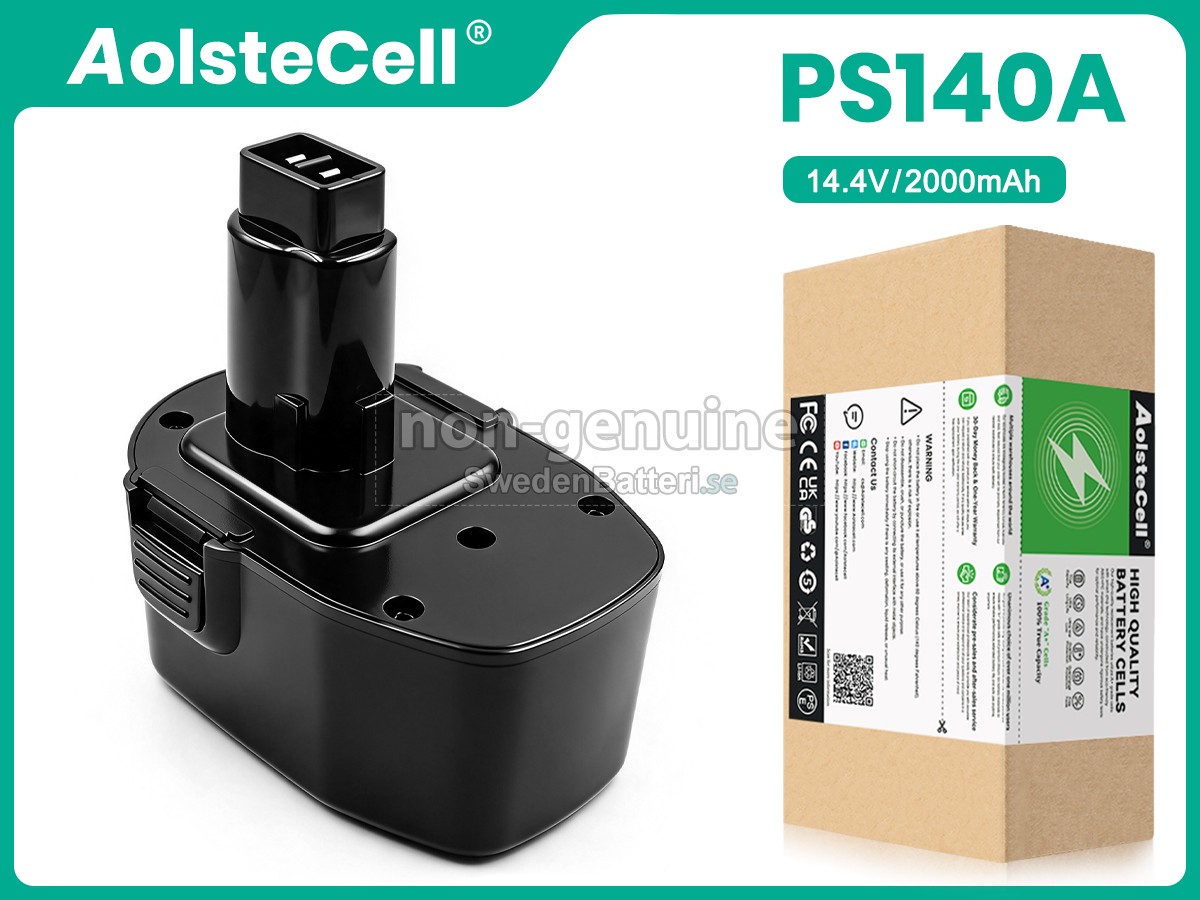batteri till Black Decker A9262