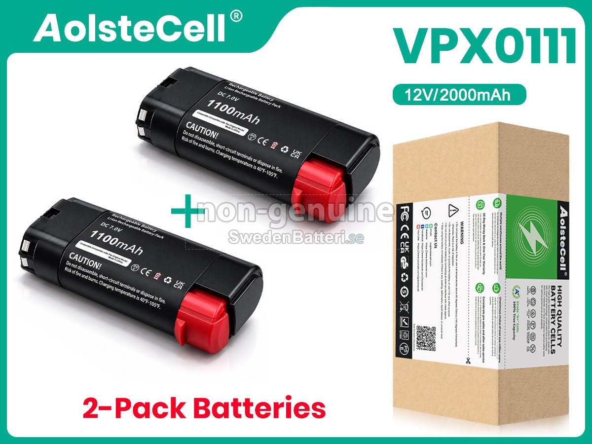 batteri till Black Decker 7V-VPX0111