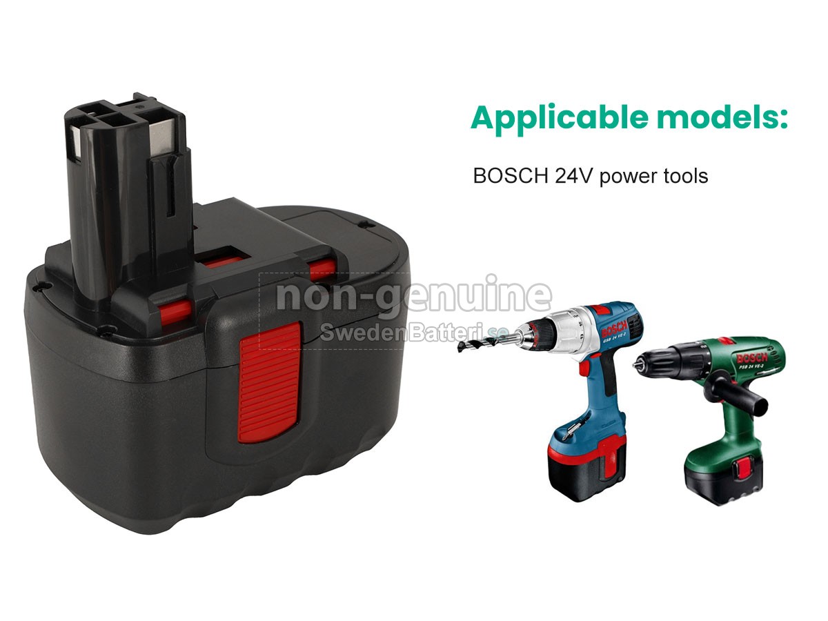batteri till Bosch GSA 24VE