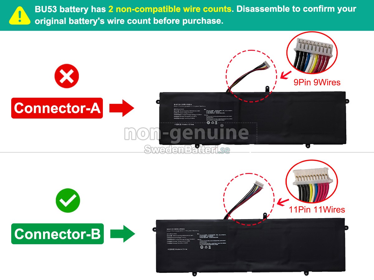 batteri till Byone CT153