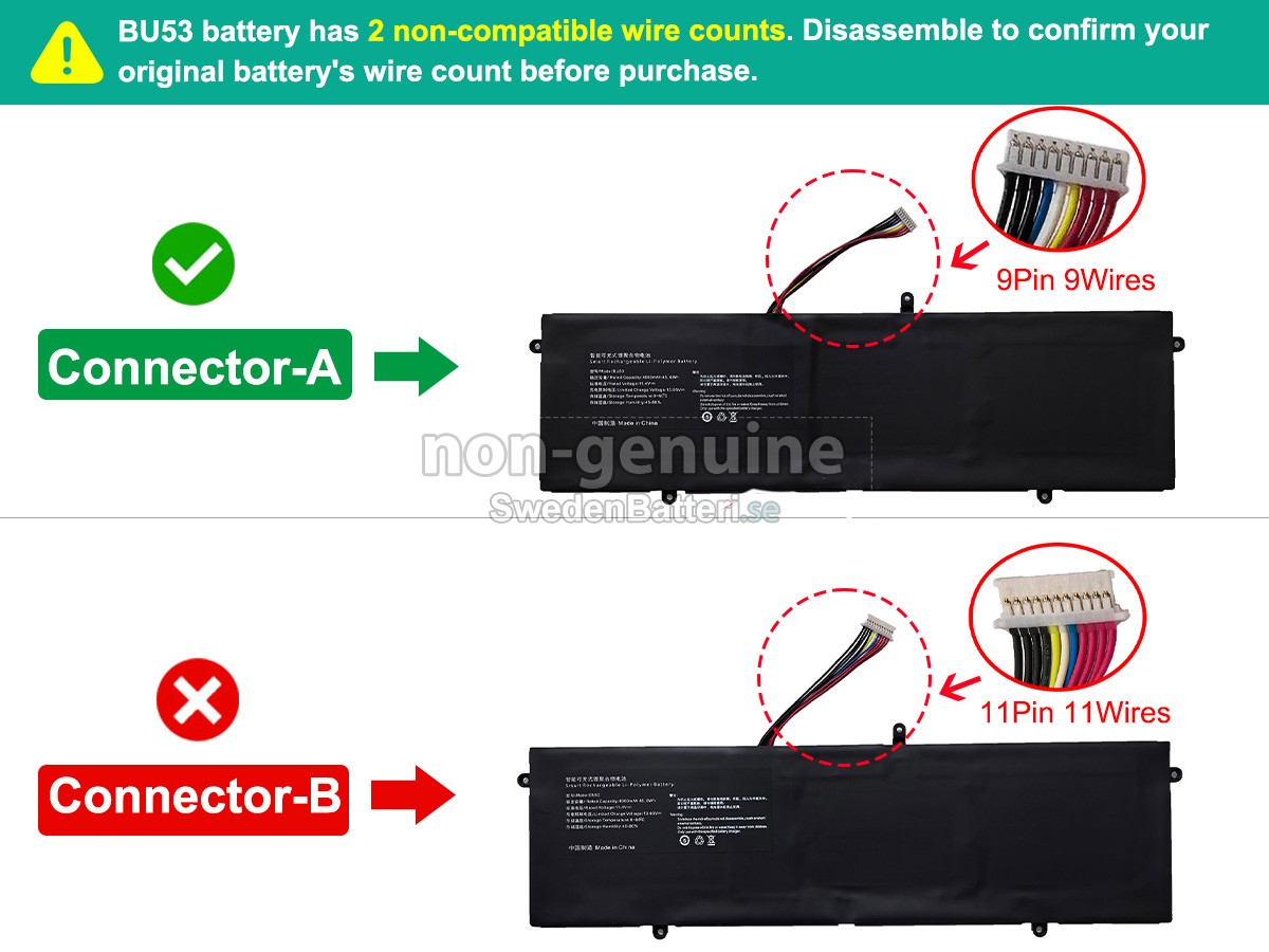 batteri till Byone CT153