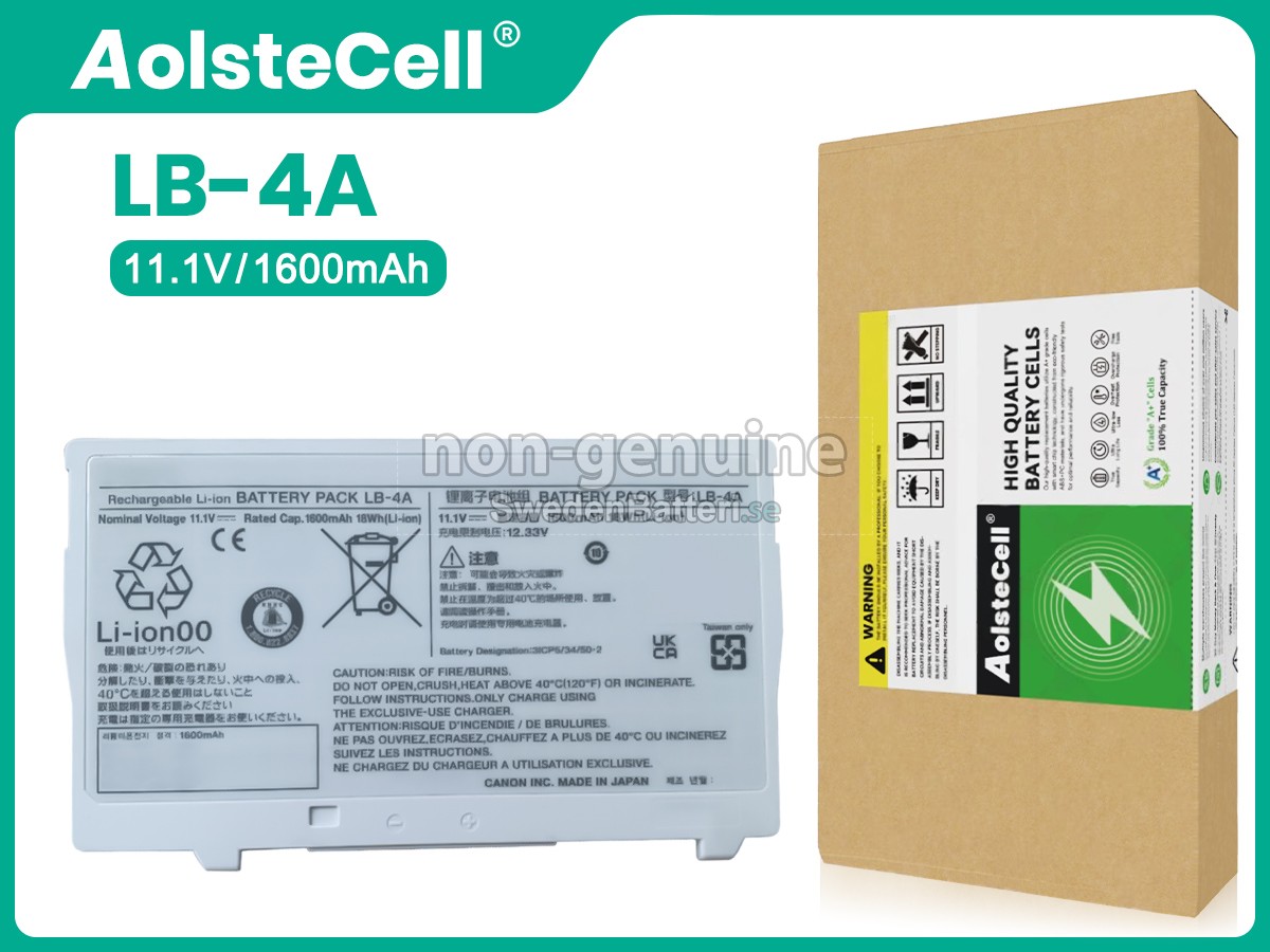 batteri till Canon CXDI-820C