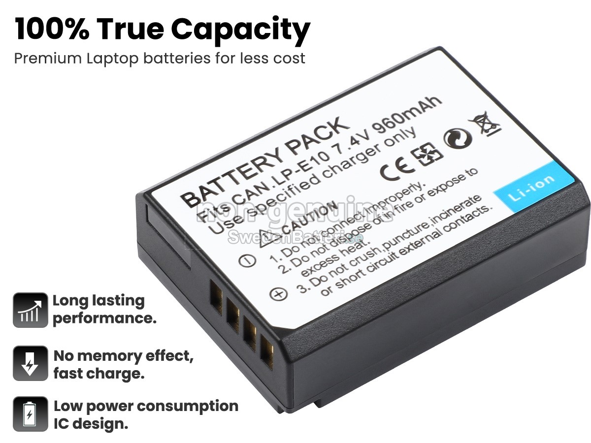 batteri till Canon 5108B002