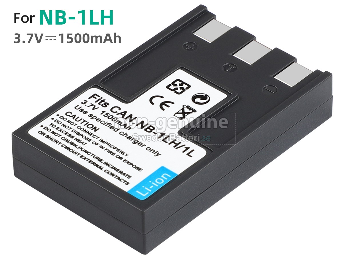 batteri till Canon POWERSHOT S230