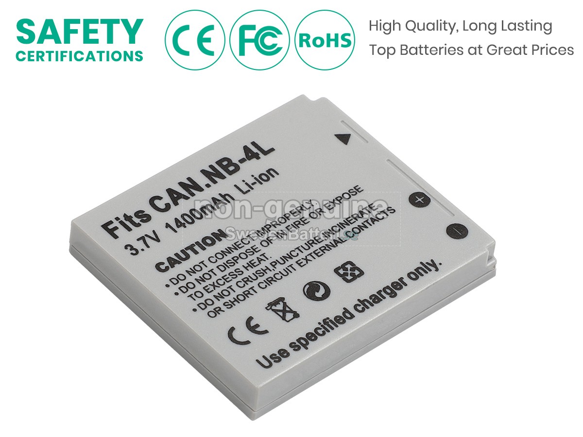 batteri till Canon IXY DIGITAL 210 IS