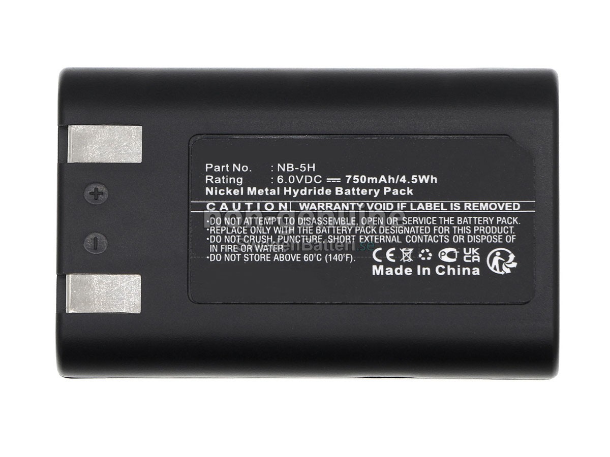 batteri till Canon NB-5H