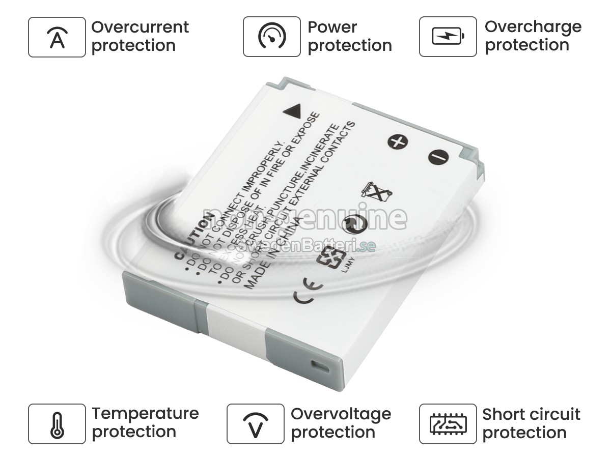 batteri till Canon POWERSHOT S200