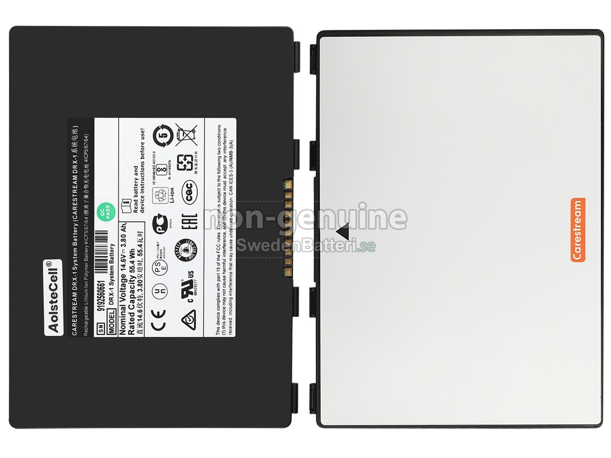 batteri till Carestream 411600071