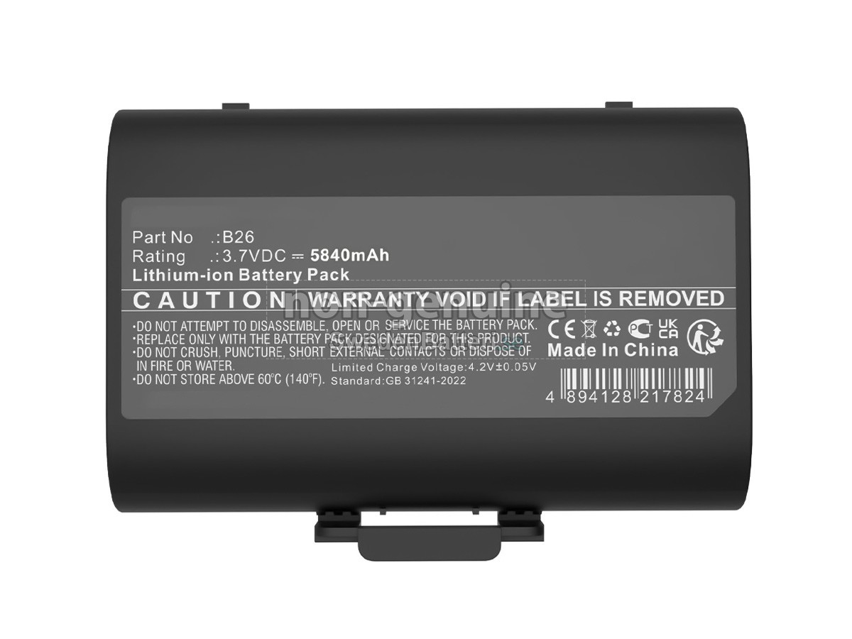 batteri till Castles Technology B26