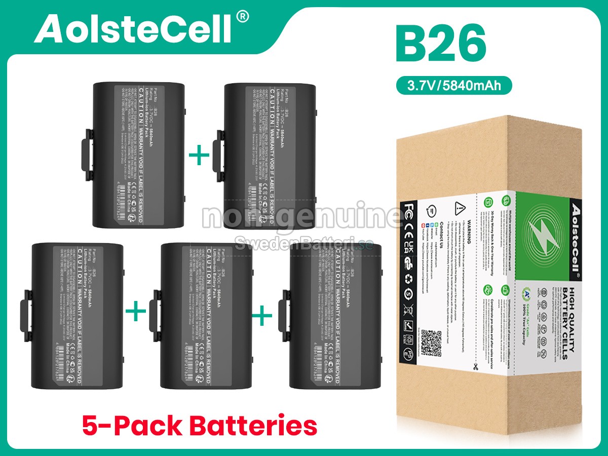 batteri till Castles Technology B26