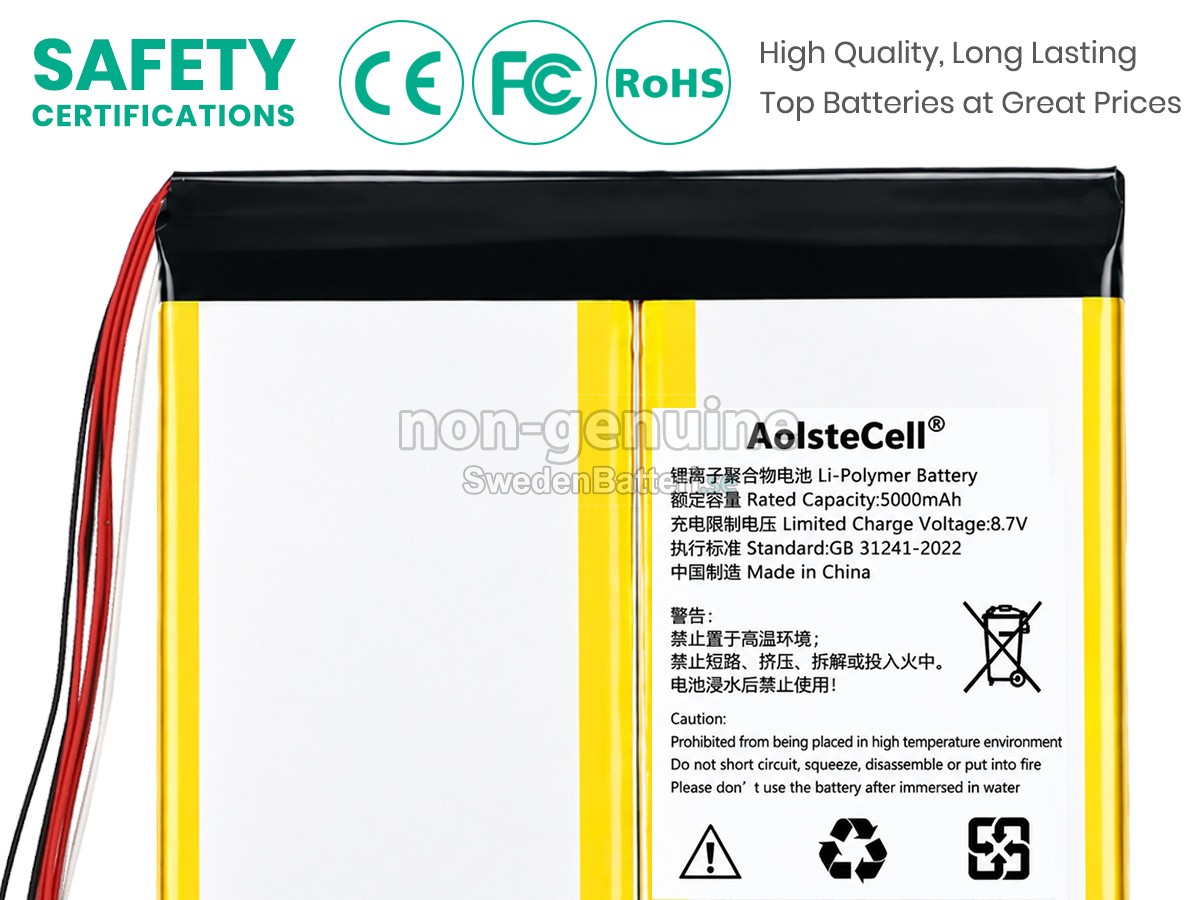 batteri till CHUWI HEROBOOK PRO