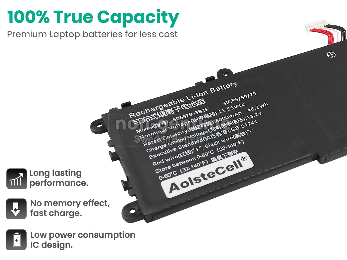 batteri till CHUWI COREBOOK X PRO CWI536