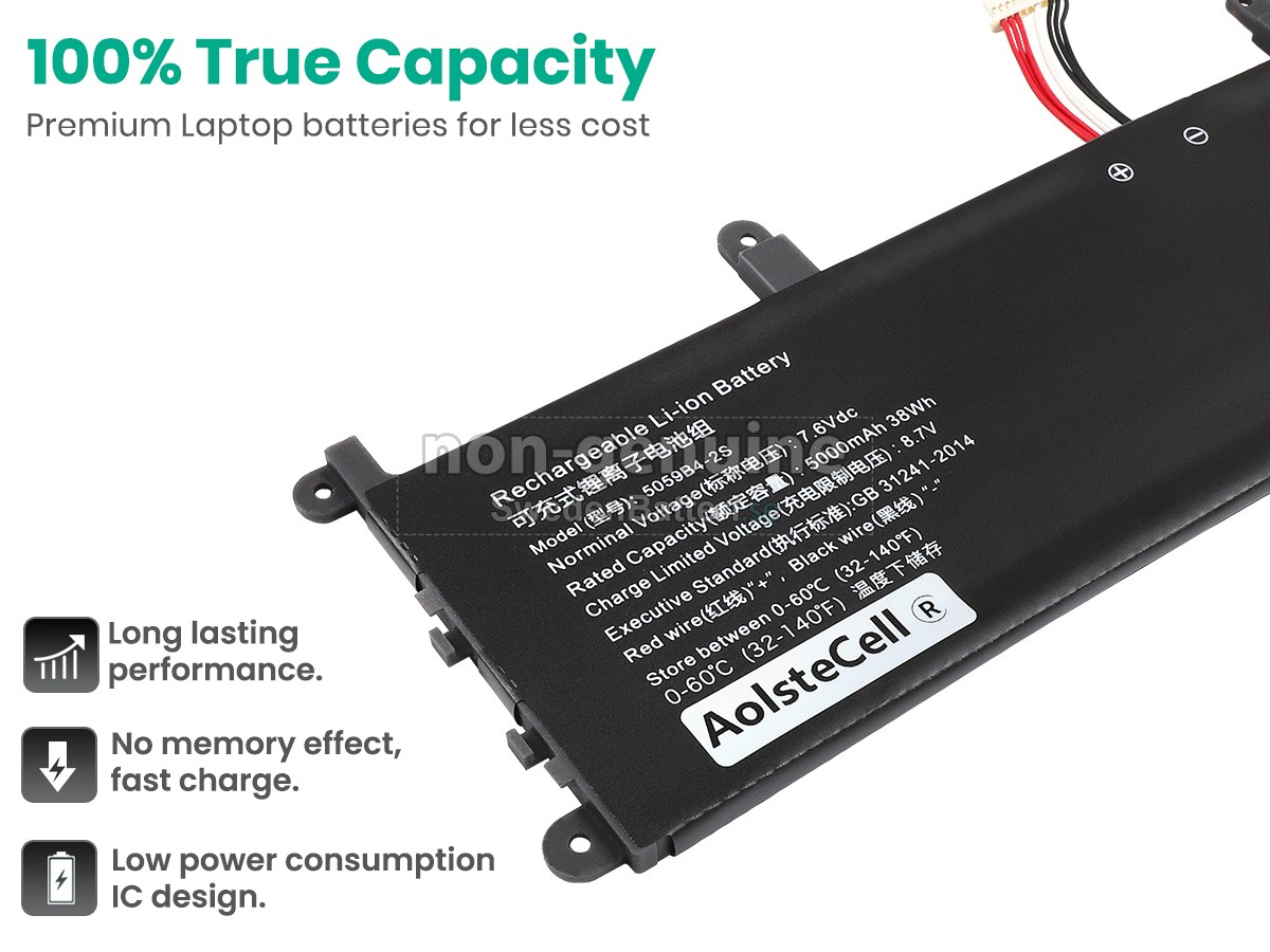 batteri till CHUWI 5059B4-2S1P