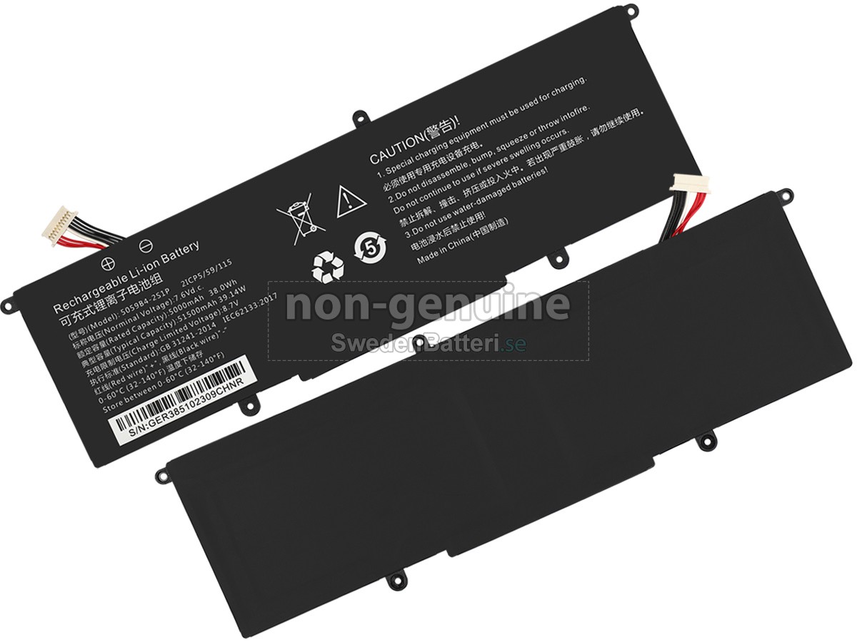 batteri till CHUWI 5059B4-2S-1