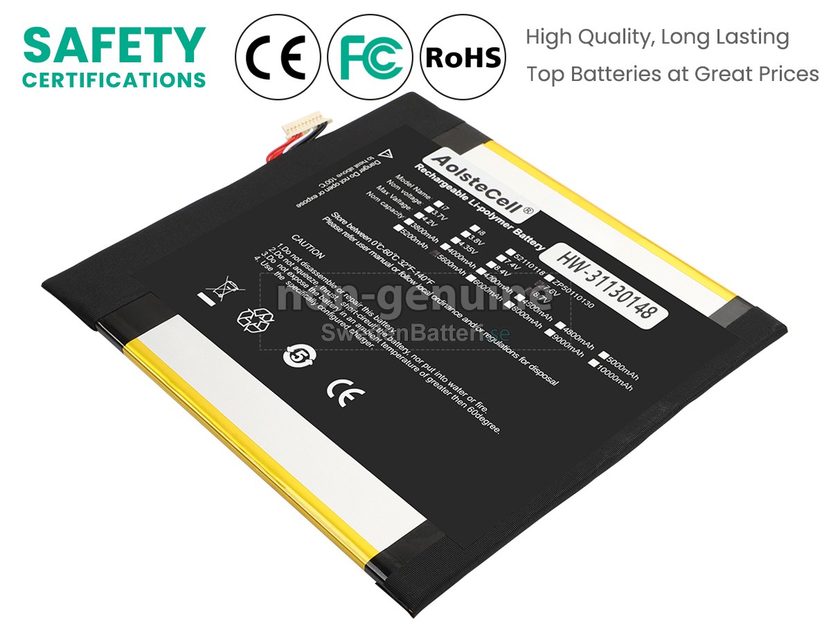 batteri till CHUWI 3061D0