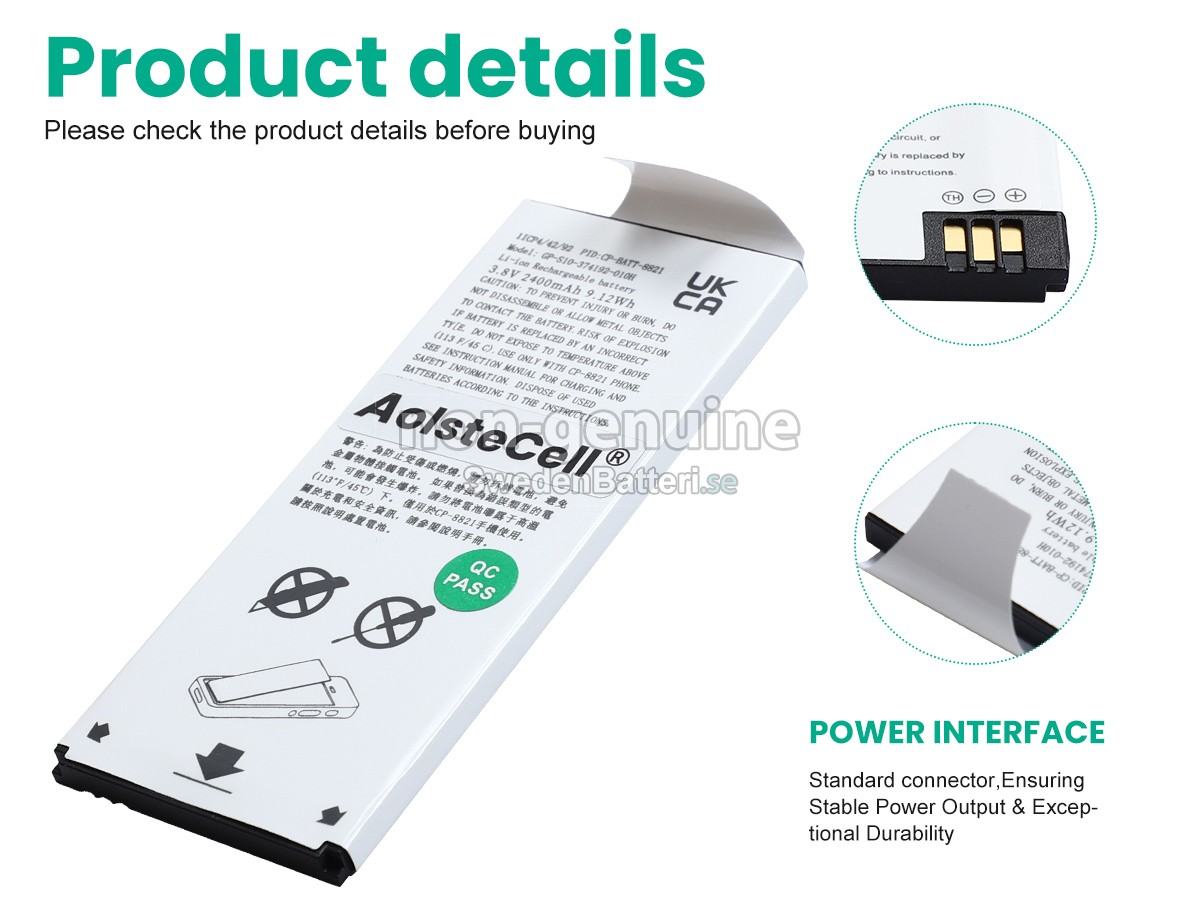 batteri till Cisco CP-8821-EX-K9-BUN